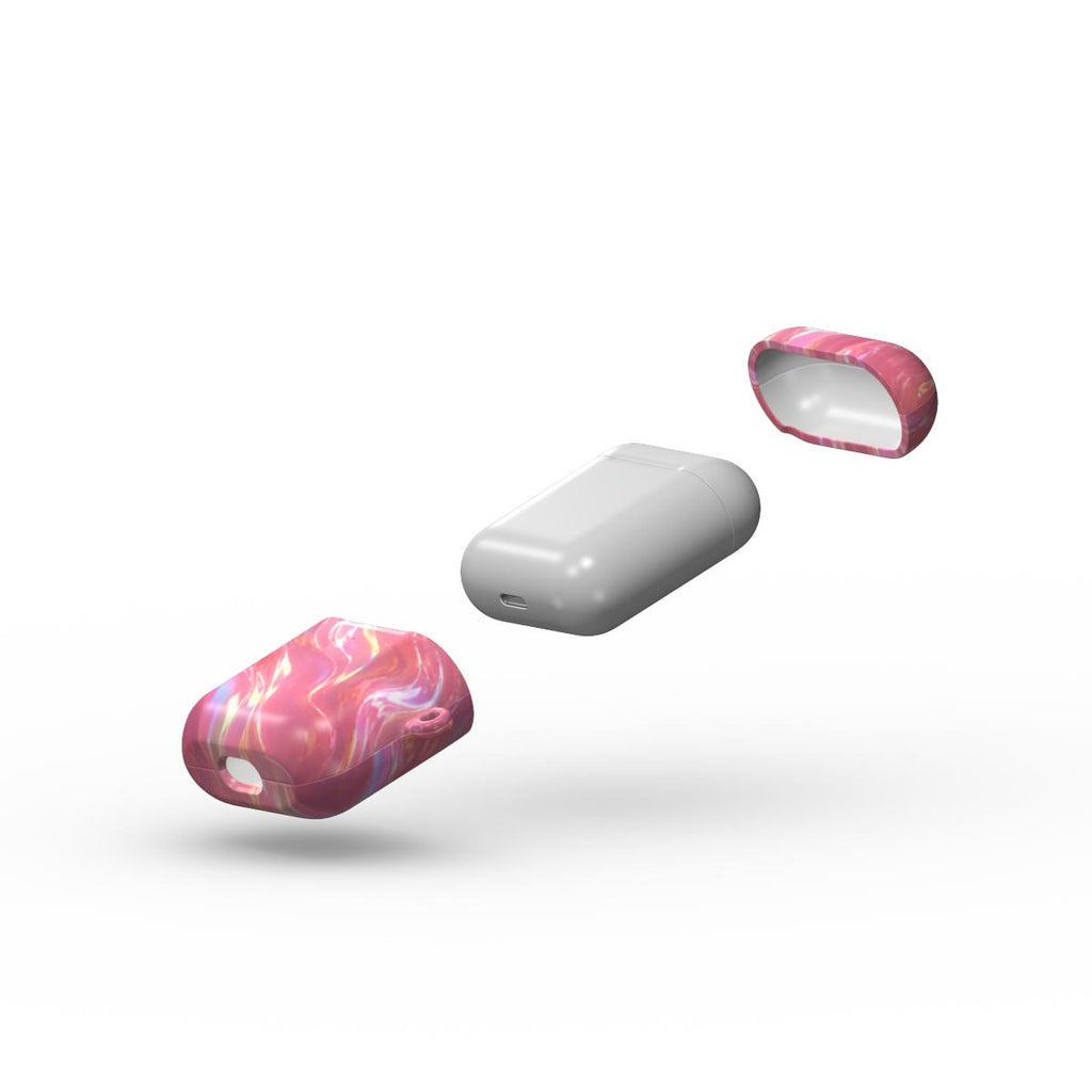 Rose Slick Oil Apple AirPods Tough Case