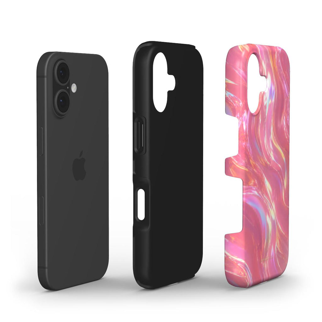 Rose Slick Oil Tough Phone Case