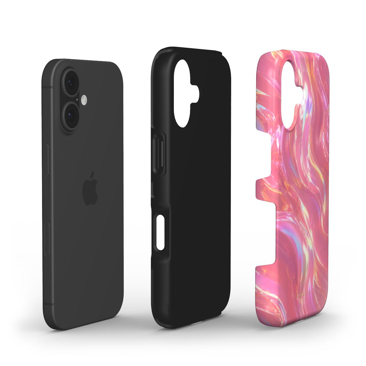 Rose Slick Oil Tough Phone Case