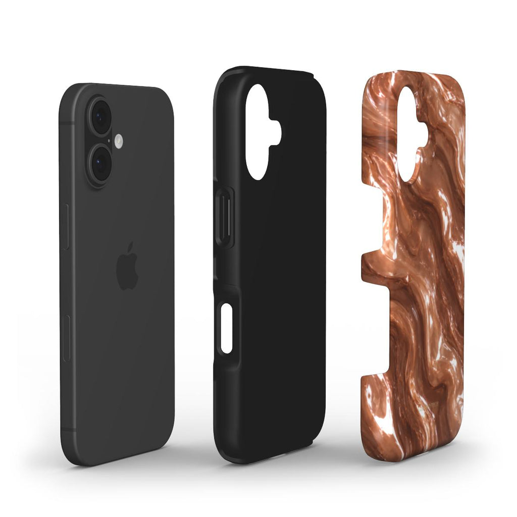 Mocha Glow Tough Phone Case