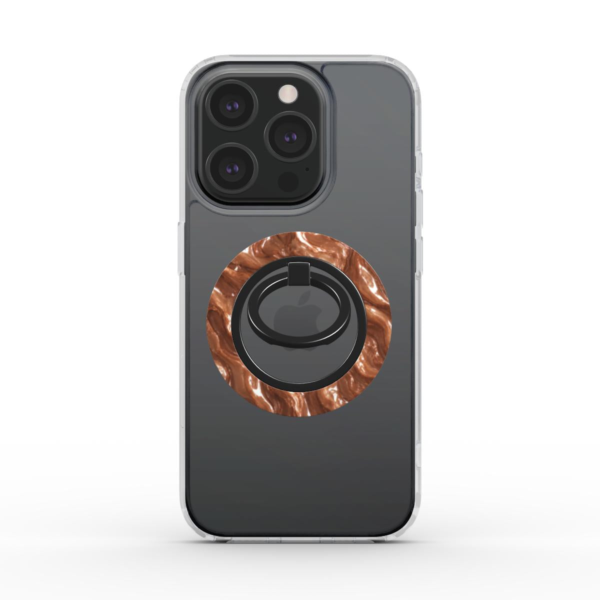 Mocha Glow Ring Holder